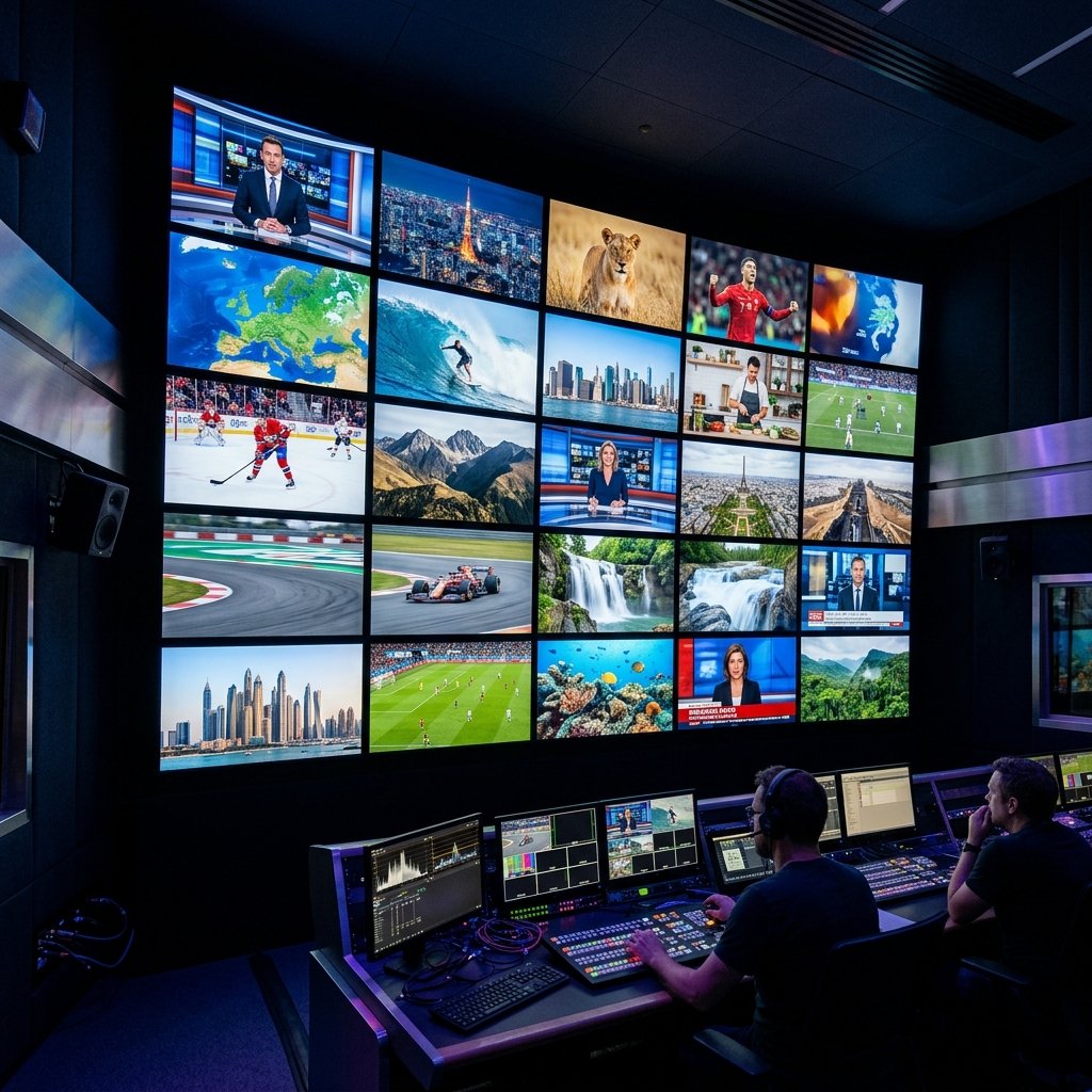 Thousands of live TV channels worldwide — USA local channels and international content streaming